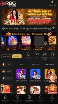 TẢI APP R86